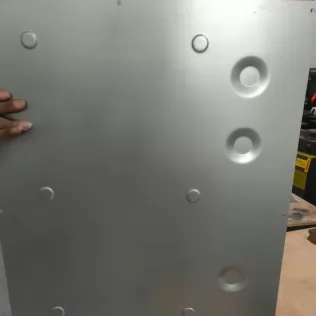 sheet metal aluminium alloy parts custom service